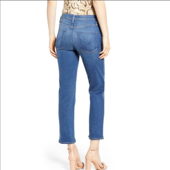🔥HUDSON🔥Nico Mid Rise Cigarette Ankle Denim Blue Jeans Size 28 NWT - Picture 2 of 7